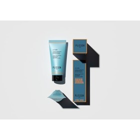 Plisson - Gommage Énergisant Visage Homme - Tous Types de Peaux - 97% d’Ingrédients d’Origine Naturelle, Silice Volcanique, E