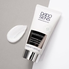 DADO SENS Regeneration E Cream Peeling, 50 ml, moisturising and nourishing skin in need of regeneration, with jojoba wax ball