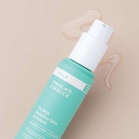 Paulas Choice CALM Exfoliant 1% BHA Peaux Sensibles - Peeling Visage Douce Purifie les Pores & Réduit les Rougeurs - avec Ac