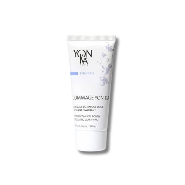 Gommage Botanique Yonka 50ml - Exfoliant Doux - Exfolie, Purifie, Resserre les Pores, Eclaircit - Texture sans grain pour les