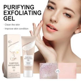 KOAHDE Gommage Visage,Gommage Peeling Corps,Gel Gommage Hydratant,Gommage Visage Femme,Exfoliant Visage,Blanchissante Crème E