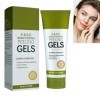 KOAHDE Gel Peeling Exfoliant Éclaircissant,Gommage Corps Exfoliant,Exfoliant pour le Visage,Gel Gommage Hydratant,Gommage Vis