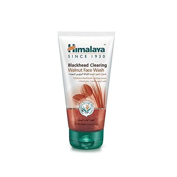 Himalaya Blackhead Clearing Walnut Face Wash - 150 ml.