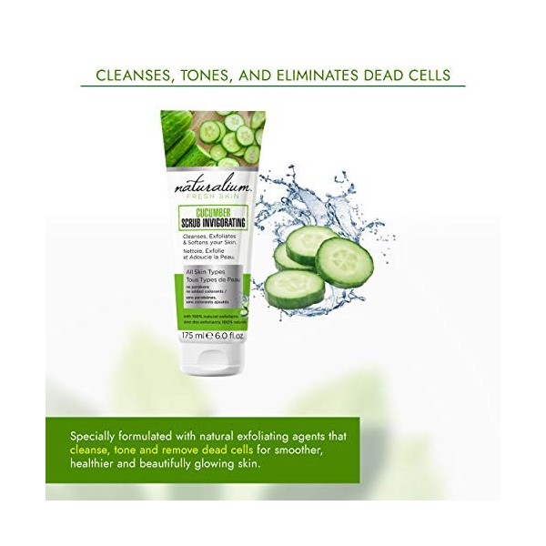 Cucumber Scrub Invigorating 175 Ml
