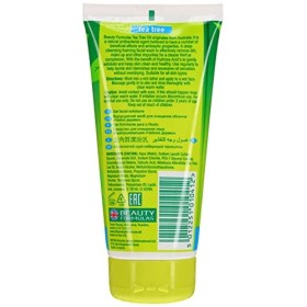 Beauty Formulas Tea Tree Exfoliating Facial Wash 150ml