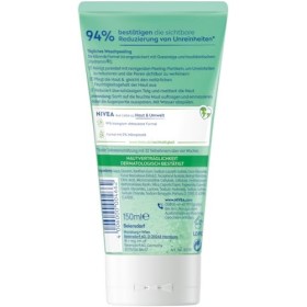 NIVEA Soin exfoliant quotidien sans microplastique pour un nettoyage en profondeur du visage en profondeur, exfoliant matifia