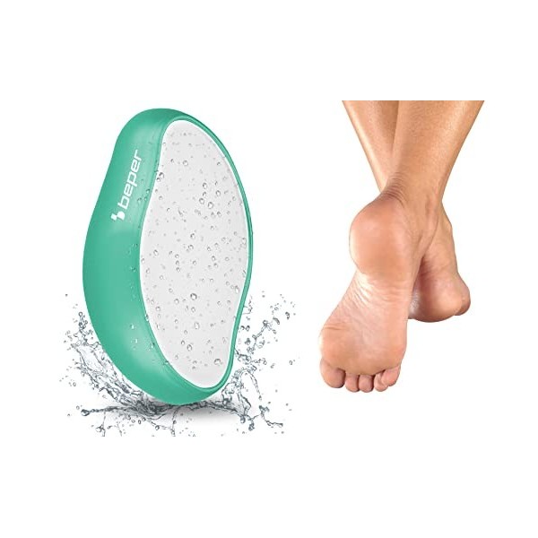 BEPER C301ABE200 Pierre Exfoliante avec Microcristaux de Verre pour Tous les Types de Peau