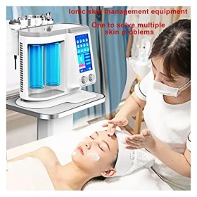 7 dans 1 machine de microdermabrasion de peau de peau de peeling machine hydrofaciale de bulles pour lusage de spa couleur 