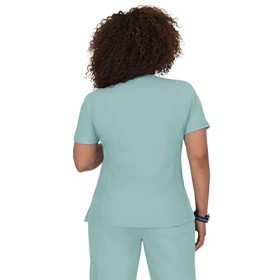 KOI Lite 316 Philosophy Blouse exfoliante pour femme, Sage, XXX-Large Plus