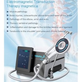 LBMED Machine Thérapie Magnétique, Machine Soins du Corps avec Bras Support Rotatif À 360°,2modes Fonctionnement Et Effet Cha