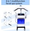 Aqua Dermabrasion Facial Care Blackhead Removal Machine, 8 In 1 Oxygen Jet Peel Clean Aqua Microdermabrasion Facial Machine
