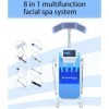 Beauté de la peau du visage Hydro Dermabrasion Jet Facial Peel Eau Machine délimination des points noirs Clean Aqua Microder