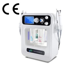 Soins du visage beauté de la peau 4 En 1 Aqua Water Peeling Hydro Dermabrasion RF Scrubber Hydrafacial Machine Elitzia ET89