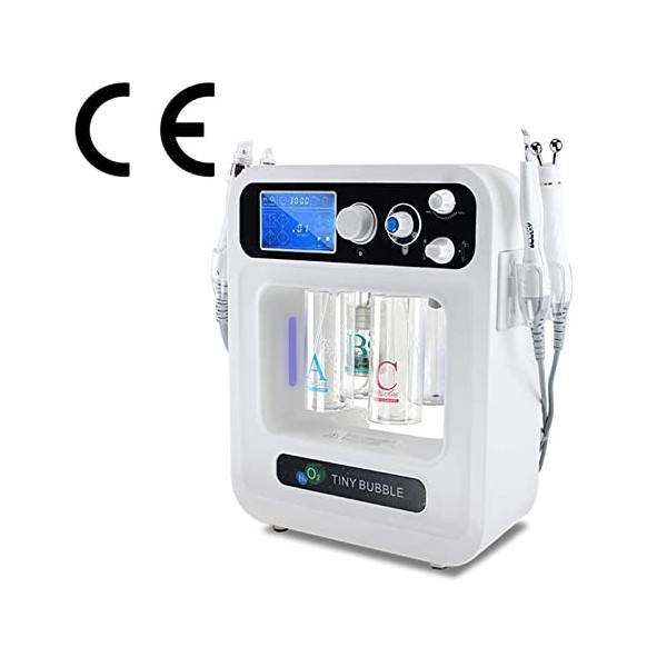 Soins du visage beauté de la peau 4 En 1 Aqua Water Peeling Hydro Dermabrasion RF Scrubber Hydrafacial Machine Elitzia ET89