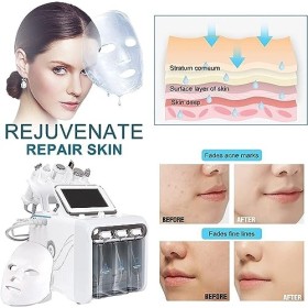 7 En 1 Machine de Beauté à Oxygène Dhydrogène Profession Nettoyage En Profondeur Microdermabrasion Exfoliante Petit Appareil
