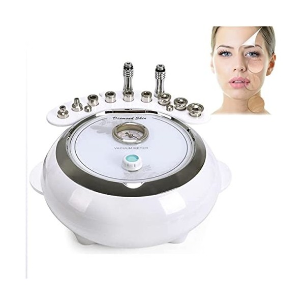 Machine De Microdermabrasion Diamantée Professionnelle 3 En 1 Avec Aspirateur Et Vaporisateur Équipement De Salon De Soins De