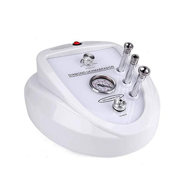 Instrument de microdermabrasion au diamant 3 en 1, machine de microdermabrasion de salon de soins du visage à usage personnel