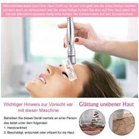 Instrument de microdermabrasion au diamant 3 en 1, machine de microdermabrasion de salon de soins du visage à usage personnel