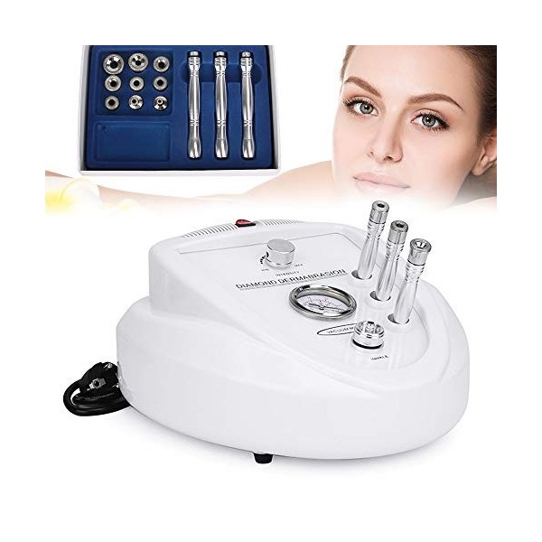 Diamond Dermabrasion Machine 3 en 1 Professionnel Microdermabrasion Soin du Visage Soin de la Peau Exfoliant Visage Défroisse