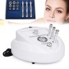 Diamond Dermabrasion Machine 3 en 1 Professionnel Microdermabrasion Soin du Visage Soin de la Peau Exfoliant Visage Défroisse