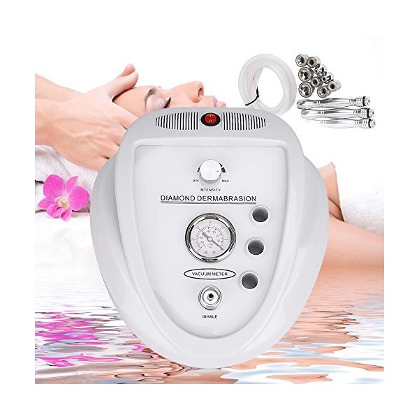 Diamond Dermabrasion Machine 3 en 1 Professionnel Microdermabrasion Soin du Visage Soin de la Peau Exfoliant Visage Défroisse
