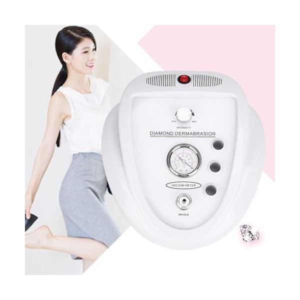 Machine de dermabrasion au diamant, équipement de dermabrasion du visage, exfoliant la peau, machine de traitement du visage,