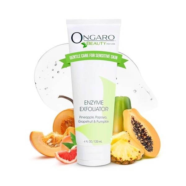 Exfoliant Enzymatique Organique Pour le Visage élimine en Douceur Les Cellules Mortes, le Meilleur Nettoyant Anti-âge Pour la