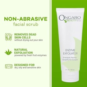 Exfoliant Enzymatique Organique Pour le Visage élimine en Douceur Les Cellules Mortes, le Meilleur Nettoyant Anti-âge Pour la