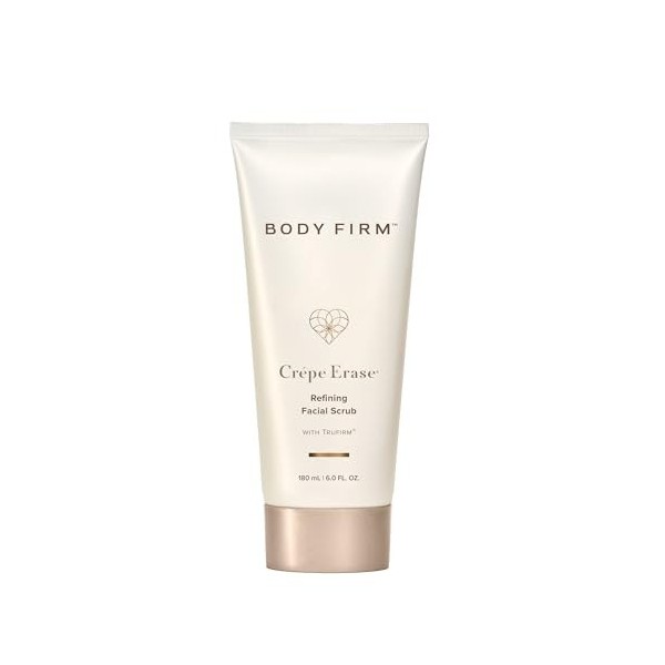 Crepe Erase Refining Facial Scrub, Gentle Exfoliating Cleanser for Elasticity and Collagen Promotion, 6 Fluid Ounces by Crepe