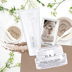 Duo exfoliant Terra vita 150ml pre peel forte 15 ml