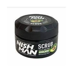 Nishman Gommage visage – Soin exfoliant pour la peau pour homme – Élimine en profondeur les cellules mortes de la peau et pro