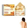 Gommage Corporel au Curcuma,Gommage Corps Exfoliant,Gommages pour le Corps du Visage Curcuma,Gommage Exfoliant,Gommage Corpor