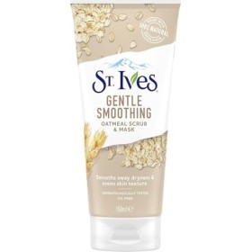 St. Ives Gommage & Masque Lissant Doux à lavoine, 150 ml lot de 2 - Traitement nourrissant double action pour le visage po