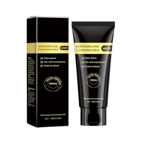 Nettoyant éclaircissant, Nettoyant Facial Hydratant Avec Acide Hyaluronique et Niacinamide, Gel Nettoyant Purifiant Visage, N