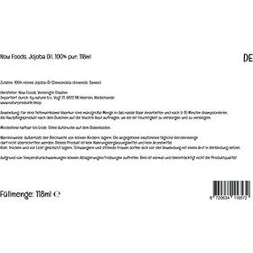 Now Foods Solutions, Huile de Jojoba, 118ml, Testé en Laboratoire, Sans Soja, Vegan, Sans OGM