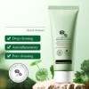 Nettoyant Facial Hydratant, Gel Nettoyant Purifiant Visage A lExtrait de Centella Asiatica, Mousse Nettoyante Pour Le Visage