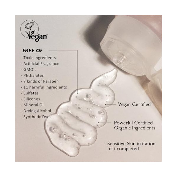 HARUHARU Wonder Black Rice Triple AHA Gel nettoyant doux 100 ml Gel nettoyant hydratant exfoliant doux, végétalien, essentiel