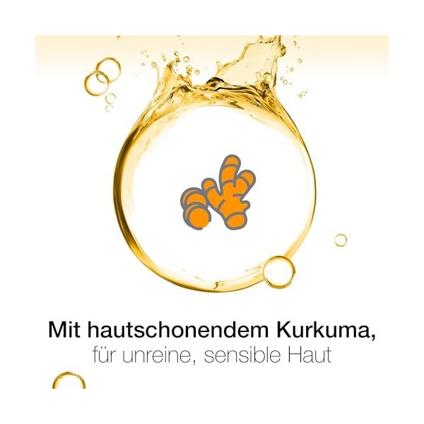 Neutrogena Curcuma Clear Mousse nettoyante apaisante pour le visage 150 ml