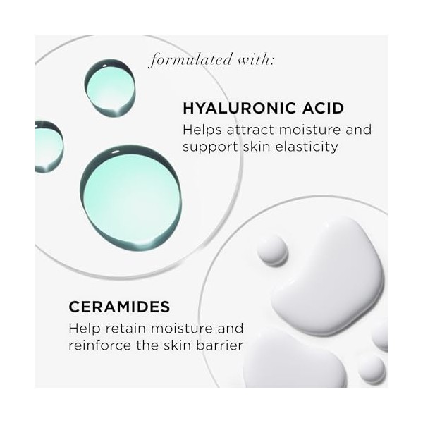 IT Cosmetics, Confidence In A Cleanser, Nettoyant Visage Hydratant, Enrichi en Céramides & Acide Hyaluronique, Pour Tous Type