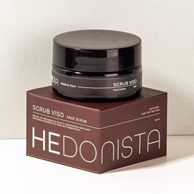 HEDONISTA gommage scrub pour homme | Exfolie en douceur et aide à régénérer la peau | Fabriqué en Italie