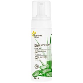 Mousse Nettoyante Douce à laloe vera, Fleurance Nature,150ml, certifié bio Cosmos Ecocert, soin visage naturel, 26149