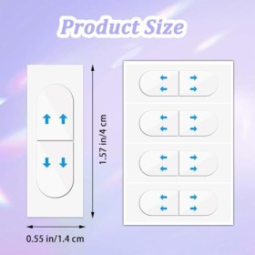 Gjinxi Lot de 160 bandes adhésives invisibles pour le visage - Autocollants de serrage instantanés portables pour le cou - Ba