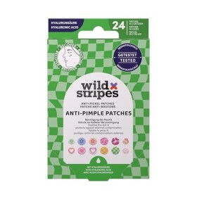Wild Stripes - Anti-Pimple Patches Groovy Recover - Patchs colorés avec hydrokolloïde et acide hyaluronique pour soin jour et