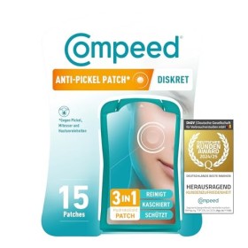 Compeed - Anti-Pickle* Patch Discret – Nettoie, masque et protège – Patchs pour boutons hydrocolloïdes* - Idéal pour une util