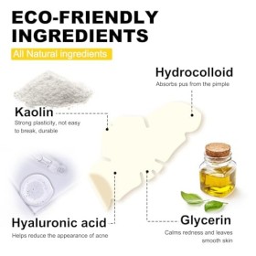 Angozo Lot de 12 bandes hydrocolloïdes pour enlever les points noirs pour déboucher et rétrécir les pores