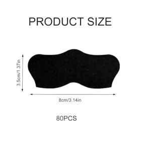 Lot de 80 bandes de nez pour comédons, comédons noirs, bandes de nez pour enlever les points noirs, bandes de nez pour enleve