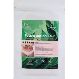 Spécial premières règles : Patchs Antidouleur naturel, Sachet de 15 Patchs, Soulagement des Douleurs Menstruelles efficace à 