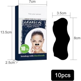 10 Pièces Patchs Anti-Points Noirs, Patch Point Noir, Patch Nez Point Noir, Patch Point Noir Nez, Patch Point Noir Visage, Pa