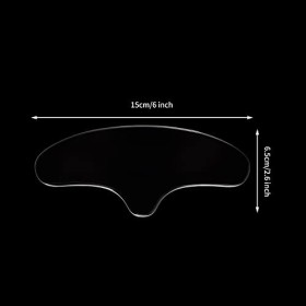 MFUOE Lot de 3 patchs anti-rides pour le visage - Patchs en silicone - Éliminent les rides et ridules - Outils de soins de la