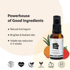 Blush Bunny Organics De-Tan Oil Natural Vegan Tan Remover, Advanced Non-Toxic Formula, Effective Tan Removal, Organic Skin Ca